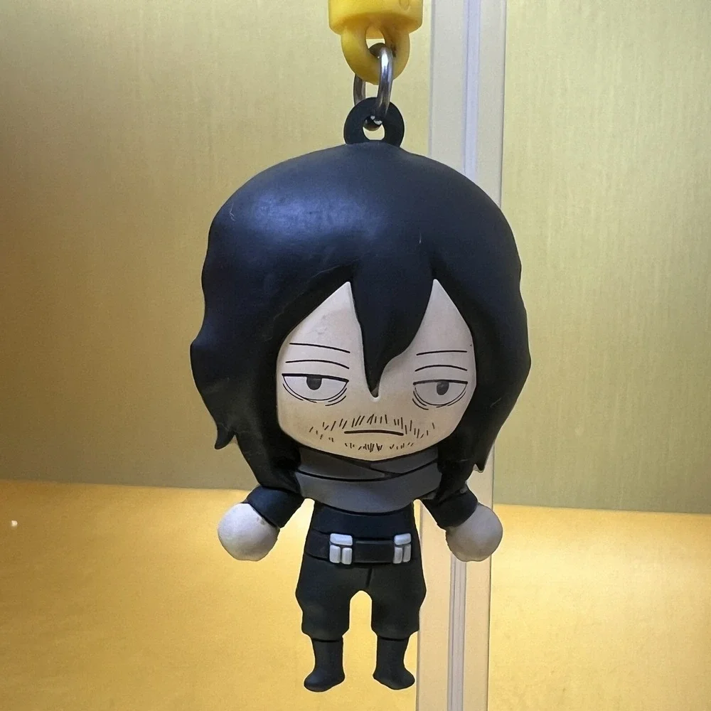 My Hero Academia Shota Aizawa Keychain Bag Clip Anime Figure Hanger Charm